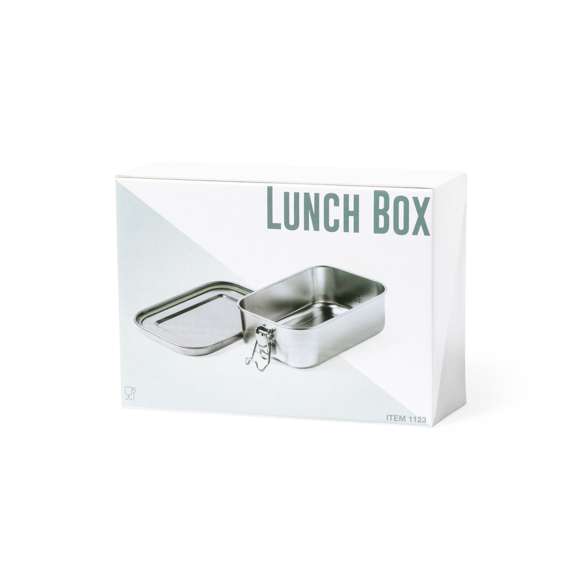  	Fiambrera fabricada en acero inox y de 750 ml de capacidad. Cierre de seguridad con tapadera estanca en acero inox. Presentada en atractiva caja individual de diseño.