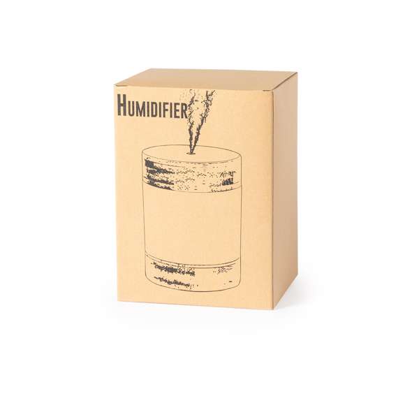 Elegante y decorativo humidificador de línea nature, fabricado en combinación de bambú con resistente PC. Con luz led de 2 posiciones y vaporización continua. Depósito de 250 ml, indicado para uso en estancias de hasta 25m2. Conexión USB y cable Micro USB incluido de 100 cm. Presentado en atractiva caja de diseño eco.