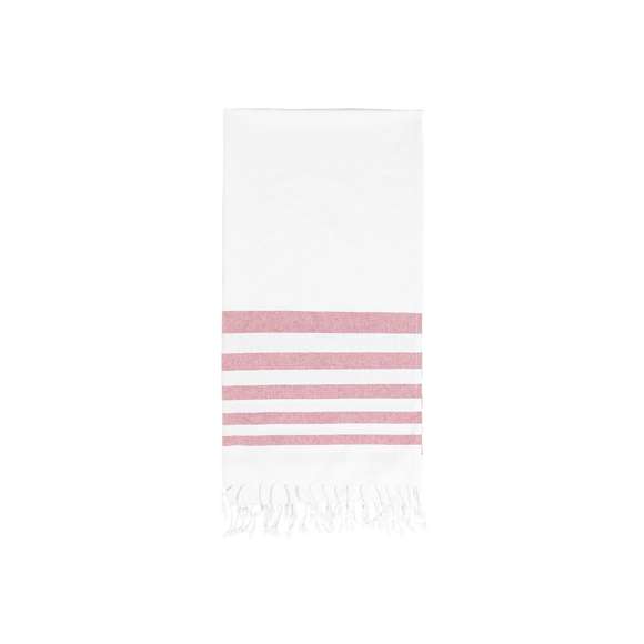 Pareo toalla de diseño bicolor, fabricado en material 100% algodón de 180g/m2. Tamaño 170x90cm y disponible en variada gama de colores.