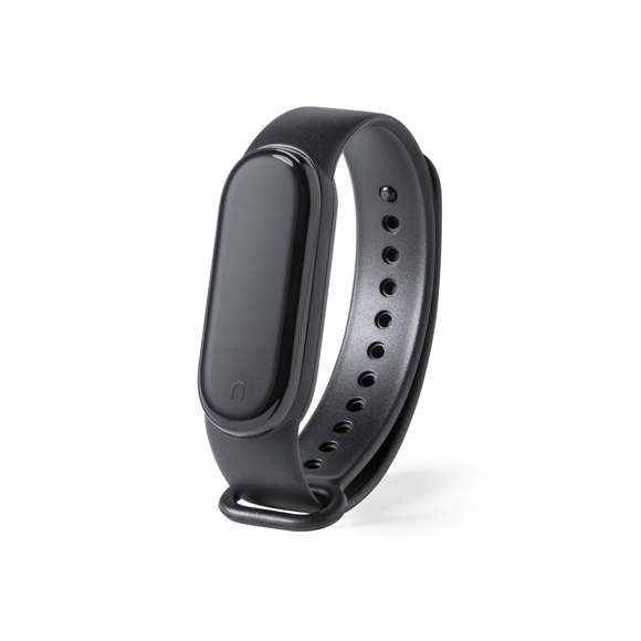 Brazalete inteligente multifunción de diseño deportivo, con batería de litio y conexión Bluetooth® 4.0, recargable mediante conexión USB -cable incluido-. Su cuerpo en material TPU y su pantalla a color TFT integrada de 0,96 pulgadas lo convierten en el gadget perfecto para todo tipo de actividades deportivas, de ocio y para el día a día. APP disponible para iOS y Android. Con monitorización de frecuencia cardíaca, presión arterial y multitud de funciones. Presentado en atractiva caja de diseño.