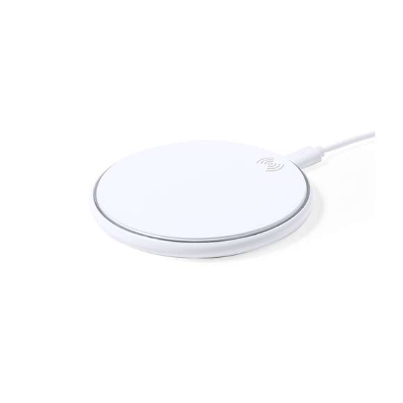 Cargador inalámbrico circular, con carga rápida de 15W y base antideslizante. Cable micro USB incluido y compatible con smartphones con tecnología de carga inalámbrica. Presentado en atractiva caja de diseño. Disponible manual de instrucciones en español e inglés. En cumplimiento con los requisitos de seguridad: Sistema de protección contra sobrecalentamiento.Sistema de protección contra sobrecarga.Sistema de bloqueo para evitar cortocircuitos.