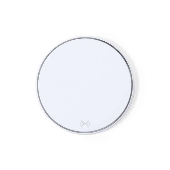 Cargador inalámbrico circular, con carga rápida de 15W y base antideslizante. Cable micro USB incluido y compatible con smartphones con tecnología de carga inalámbrica. Presentado en atractiva caja de diseño. Disponible manual de instrucciones en español e inglés. En cumplimiento con los requisitos de seguridad: Sistema de protección contra sobrecalentamiento.Sistema de protección contra sobrecarga.Sistema de bloqueo para evitar cortocircuitos.