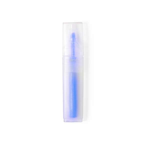 Marcador fluorescente de línea nature fabricado en RPET, elaborado a partir de plástico reciclado para así fomentar la reutilización de residuos plásticos y ayudar a la sostenibilidad del planeta. Con cuerpo transparente y capucha a juego. Con distintivo RPET impreso en el marcador.