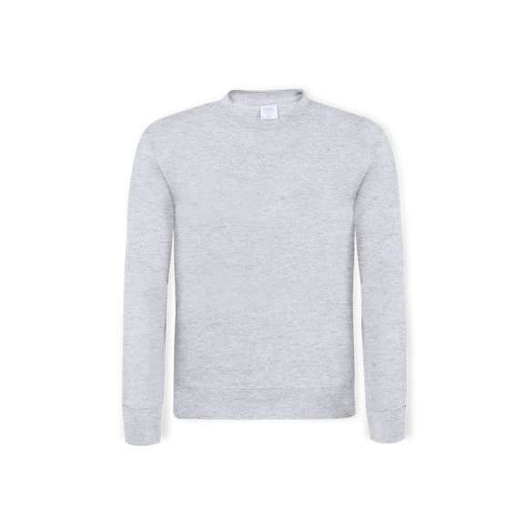 Sudadera para adulto unisex. Fabricada en combinación de materiales algodón orgánico peinado y poliéster RPET, de 280g/m2. Cuello, puños y cintura de punto canalé 2x1, hombros con costura. Con etiqueta distintiva eco.  Con certificación GOTS (Global Organic Textile Standard) y GRS (Global Recycled Standard) que acreditan el origen eco-friendly del material utilizado en la fabricación del producto.  Disponible en extensa gama de colores y en tallas XS, S, M, L, XL, XXL, 3XL.