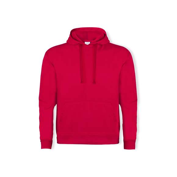 Sudadera para adulto unisex con capucha. Fabricada en combinación de materiales algodón orgánico peinado y poliéster RPET de 280gsm. Bolsillo canguro y capucha forrada de punto liso, con cordones a juego. Cuello, puños y cintura de punto canalé 2x1, hombros con costura. Con etiqueta distintiva eco. Con certificación GOTS (Global Organic Textile Standard) y GRS (Global Recycled Standard) que acreditan el origen eco-friendly del material utilizado en la fabricación del producto. Disponible en variada gama de colores. Tallas XS, S, M, L, XL, XXL, 3XL.