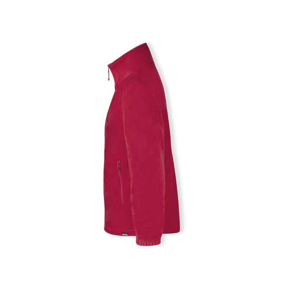 Chaqueta en cálido y suave polar fleece RPET de 280g/m2 con tratamiento anti-pilling. Material elaborado a partir de plástico reciclado, para así fomentar la reutilización de residuos plásticos y contribuir a la sostenibilidad del planeta. Con distintivo eco en dobladillo inferior de la prenda.Con cuello alto, y puños con ribete elástico. Cierre frontal de cremallera con cinta en tirador y bolsillos laterales con cierre de cremallera invisible. Disponible en variada gama de colores y en tallas S, M, L, XL, XXL.