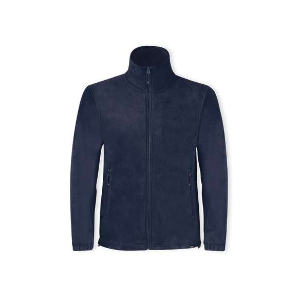 Chaqueta en cálido y suave polar fleece RPET de 280g/m2 con tratamiento anti-pilling. Material elaborado a partir de plástico reciclado, para así fomentar la reutilización de residuos plásticos y contribuir a la sostenibilidad del planeta. Con distintivo eco en dobladillo inferior de la prenda.Con cuello alto, y puños con ribete elástico. Cierre frontal de cremallera con cinta en tirador y bolsillos laterales con cierre de cremallera invisible. Disponible en variada gama de colores y en tallas S, M, L, XL, XXL.