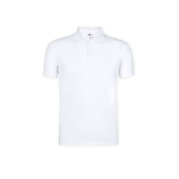 Imagen de Polo Adulto Blanco Original listo para personalizar con logo de empresa