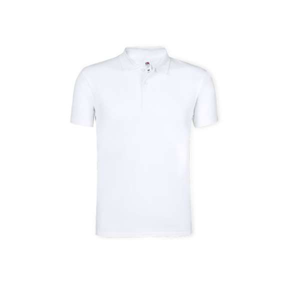 Imagen de Polo Adulto Blanco Original listo para personalizar con logo de empresa