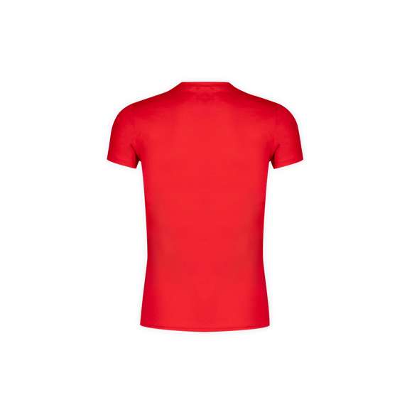 Camiseta para adulto color Iconic de Fruit Of The Loom. Fabricada en material 100% algodón peinado Ring Spun de 150g/m2 hilado en anillo. De tacto suave y corte moderno, con cuello redondo estrecho de canalé1x1 y tapeta a juego. Etiqueta fácilmente removible y disponible en variada gama de colores. Tallas S, M, L, XL, XXL.