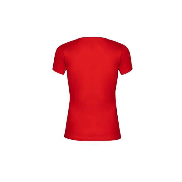Camiseta para mujer color Iconic de Fruit Of The Loom. Fabricada en material 100% algodón peinado Ring Spun de 150g/m2. De tacto suave y corte entallado, con costuras laterales diseñadas para un ajuste perfecto. Con cuello redondo estrecho de canalé 1x1 y tapeta a juego. Etiqueta fácilmente removible y disponible en completa gama de colores. Tallas XS, S, M, L, XL, XXL.