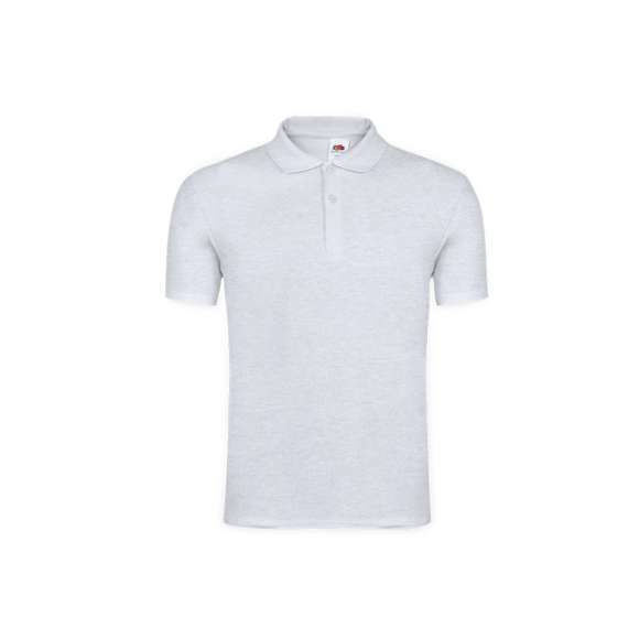 Polo adulto color Original de Fruit Of The Loom. Fabricado en material 100% algodón piqué de 185g/m2 de tacto suave y corte clásico. Con costuras laterales para un óptimo ajuste y tapeta de dos botones reforzado con teñido a juego. Etiqueta fácilmente removible y disponible en variada gama de colores. Tallas S, M, L, XL, XXL.