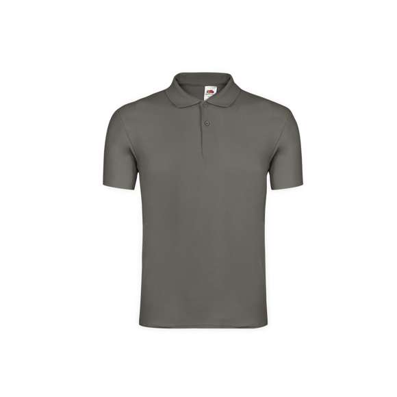 Polo adulto color Original de Fruit Of The Loom. Fabricado en material 100% algodón piqué de 185g/m2 de tacto suave y corte clásico. Con costuras laterales para un óptimo ajuste y tapeta de dos botones reforzado con teñido a juego. Etiqueta fácilmente removible y disponible en variada gama de colores. Tallas S, M, L, XL, XXL.