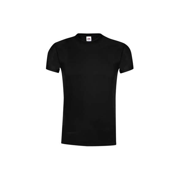 Camiseta para adulto color Original T de Fruit Of The Loom. Fabricada en material 100% algodón de 145g/m2. De tacto suave, con cuello redondo ribeteado y tapeta a juego. Con malla más cerrada para optimizar la calidad de impresión y disponible en completísima gama de colores. Tallas S, M, L, XL, XXL.