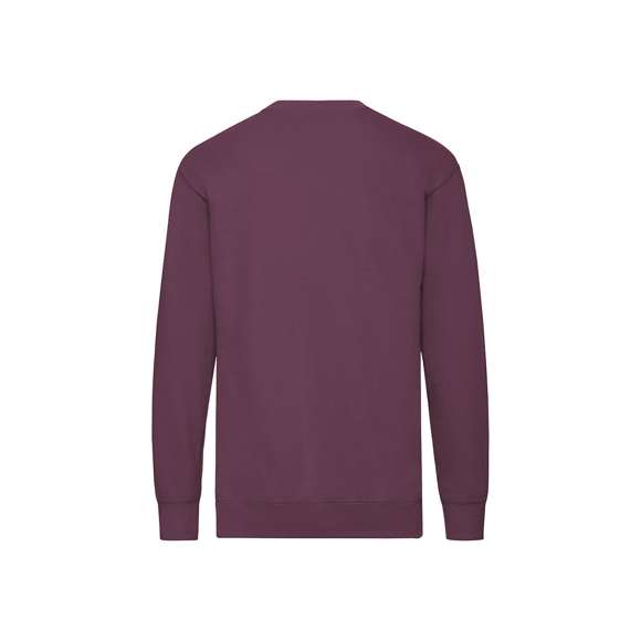 Sudadera para adulto Lightweight Set-In Sweat de Fruit Of The Loom. Fabricada en felpa ligera sin cepillar, en combinación de materiales 80% algodón + 20% poliéster de 240g/m2. Con manga montada y cuello, cintura y puños en algodón/ LYCRA®. Disponible en variada gama de colores y en tallas S, M, L, XL, XXL.