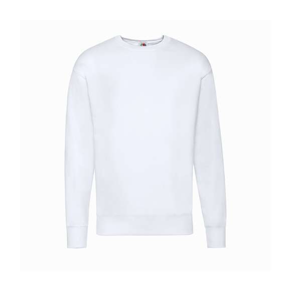 Sudadera para adulto Lightweight Set-In Sweat de Fruit Of The Loom. Fabricada en felpa ligera sin cepillar, en combinación de materiales 80% algodón + 20% poliéster de 240g/m2. Con manga montada y cuello, cintura y puños en algodón/ LYCRA®. Disponible en variada gama de colores y en tallas S, M, L, XL, XXL.