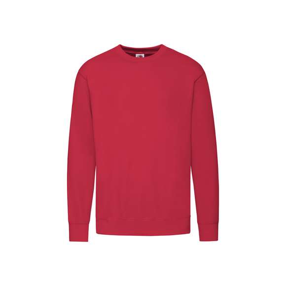 Sudadera para adulto Lightweight Set-In Sweat de Fruit Of The Loom. Fabricada en felpa ligera sin cepillar, en combinación de materiales 80% algodón + 20% poliéster de 240g/m2. Con manga montada y cuello, cintura y puños en algodón/ LYCRA®. Disponible en variada gama de colores y en tallas S, M, L, XL, XXL.