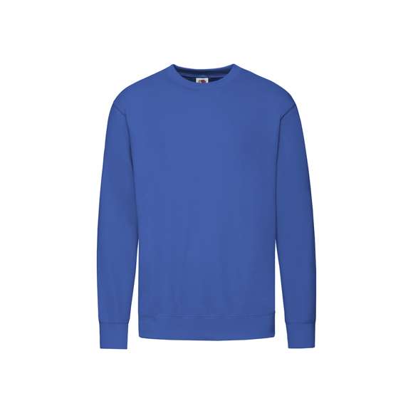 Sudadera para adulto Lightweight Set-In Sweat de Fruit Of The Loom. Fabricada en felpa ligera sin cepillar, en combinación de materiales 80% algodón + 20% poliéster de 240g/m2. Con manga montada y cuello, cintura y puños en algodón/ LYCRA®. Disponible en variada gama de colores y en tallas S, M, L, XL, XXL.