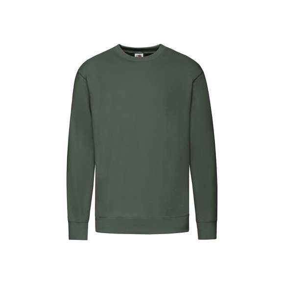 Sudadera para adulto Lightweight Set-In Sweat de Fruit Of The Loom. Fabricada en felpa ligera sin cepillar, en combinación de materiales 80% algodón + 20% poliéster de 240g/m2. Con manga montada y cuello, cintura y puños en algodón/ LYCRA®. Disponible en variada gama de colores y en tallas S, M, L, XL, XXL.