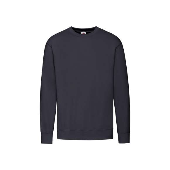 Sudadera para adulto Lightweight Set-In Sweat de Fruit Of The Loom. Fabricada en felpa ligera sin cepillar, en combinación de materiales 80% algodón + 20% poliéster de 240g/m2. Con manga montada y cuello, cintura y puños en algodón/ LYCRA®. Disponible en variada gama de colores y en tallas S, M, L, XL, XXL.