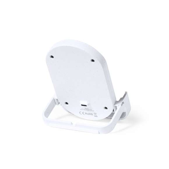 Distinguido Cargador Inalámbrico Limited Edition con función soporte para dispositivos móviles. Fabricado en bambú y carcasa en resistente ABS y caña de trigo. Con función carga rápida de 10W y compatible con dispositivos equipados con tecnología de carga inalámbrica. Incluye cable de carga de 100cm y manual de instrucciones en Español e Inglés.  De la perfecta combinación entre exclusividad y diseño, nace Limited Edition, una colección especial de ideas promocionales de edidición limitada. Un nuevo concepto, inspirado en la fusión de artículos premium con las últimas y más novedosas tendencias y que cuenta con una seleción limitada de unidades, convirtiendo así un regalo en una experiencia única e inolvidable.  Exclusivo estuche de presentación Limited Edition, con diseño protegido por derechos de propiedad industrial.  Incluida tarjeta con descripción de Limited Edition en cartón reciclado.