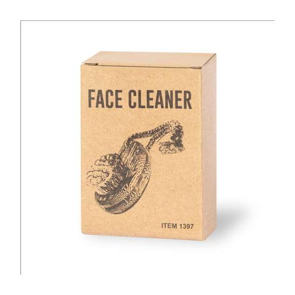  	Limpiador facial de línea nature fabricado en madera procedente de cortes naturales. Cepillo de fibras exfoliantes superfinas y extra suaves para una eficaz limpieza de la piel, favoreciendo su cuidado e higiene. Con mango ergonómico para un fácil y cómodo uso. Presentado en caja individual de diseño eco en cartón kraft.