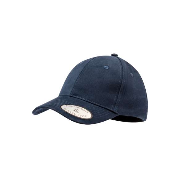 Gorra cerrada de 6 paneles de alta calidad y estilo original, fabricada en resistente combinación de algodón peinado y spandex. Con cómoda cinta interior elástica de suave ajuste en la cabeza y orificios de ventilación bordados. Disponible en variada gama de colores y en tallas S-M L-XL.