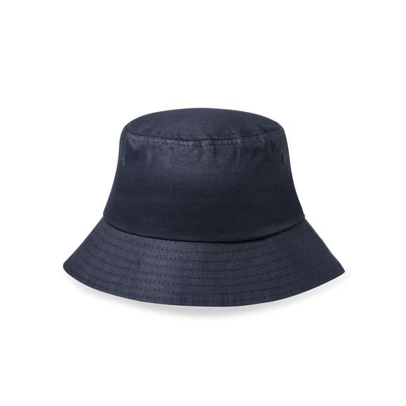 Gorro tipo bob fabricado en resistente algodón 100% reciclado. Con orificios de ventilación bordados y disponible en variada gama de colores. Distintivo algodón reciclado en etiqueta exterior. Certificación GRS (Global Recycled Standard / Estándar de Reciclaje Global), que garantiza el origen reciclado del material usado para fabricar el producto.