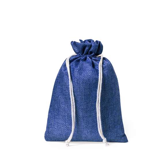  	Bolsa de presentación de inspiración nature y acabado cosido, fabricada en poliéster. Con cierre de cordón y disponible en variada gama de colores.