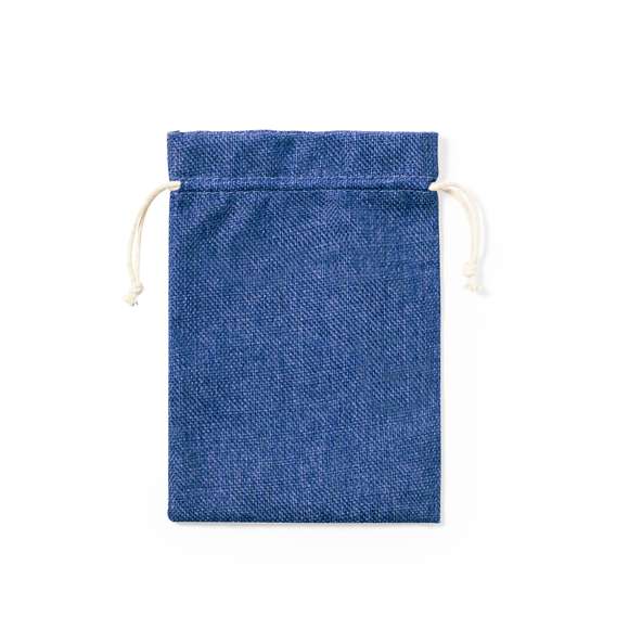  	Bolsa de presentación de inspiración nature y acabado cosido, fabricada en poliéster. Con cierre de cordón y disponible en variada gama de colores.