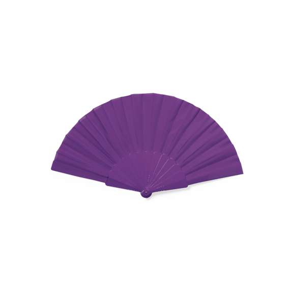 Abanico de línea nature con tela en resistente poliéster 210T RPET. Varillas a juego también en RPET, con distintivo inyectado en molde. Disponible en variada gama de colores y presentado en caja individual blanca con ventana.El material RPET se elabora a partir de plástico reciclado, para así fomentar la reutilización de residuos plásticos y ayudar a la sostenibilidad del planeta.