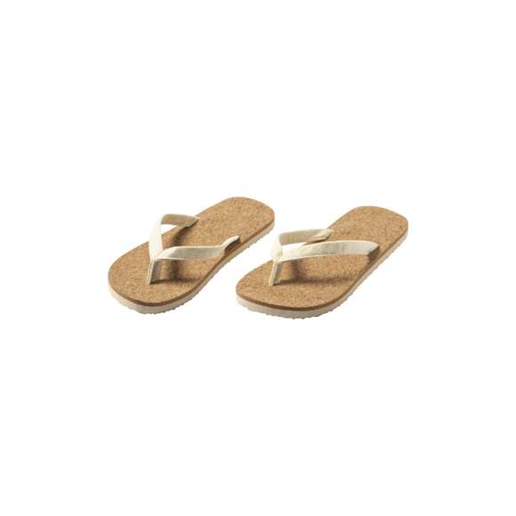 Par de chanclas de diseño exclusivo Limited Edition. Parte superior de suela fabricada en corcho natural, con tiras en color crudo a juego con la suela. Disponibles en tallas 36-38 y 42-44.Presentación en estuche Limited Edition Experience, de diseño único y protegido por derechos de propiedad industrial. Incluida tarjeta en cartón reciclado con descripción Limited Edition.De la perfecta combinación entre exclusividad y diseño nace Limited Edition, una colección especial de ideas promocionales de edición limitada. Un nuevo concepto, inspirado en la fusión de artículos premium con las últimas tendencias, en tiradas de unidades limitadas, y ofreciendo una experiencia de regalo única, exclusiva e inolvidable.