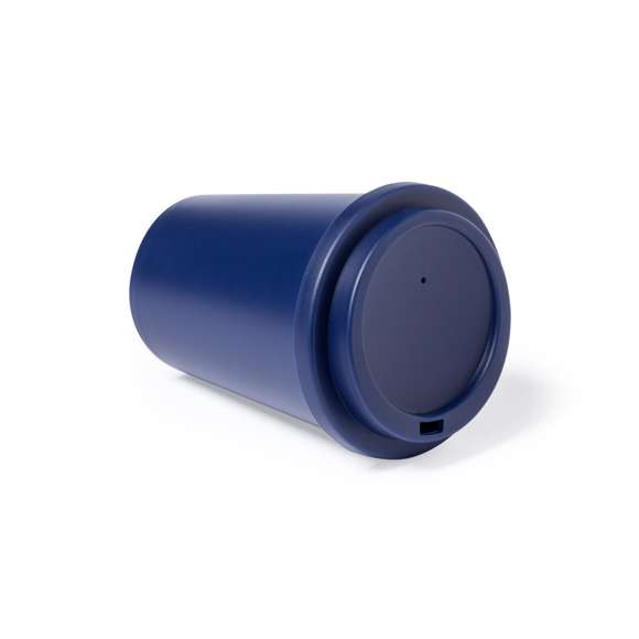 Vaso térmico fabricado en resistente PP de doble pared y 300ml de capacidad. Con dosificador en tapa, libre de BPA, y disponible en variada gama de colores. Con certificación Food Grade, garantizando la seguridad cuando los alimentos entran en contacto con el material usado para fabricar el producto