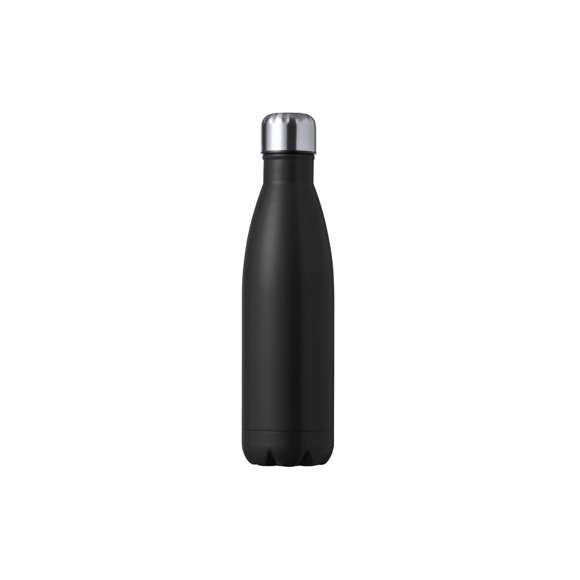 Bidón térmico de 550 ml de capacidad, fabricado en acero inox de doble pared. Con tapón a rosca, libre de BPA y disponible en variada gama de colores satinados. Presentado en caja individual de diseño kraft.Disponible manual de instrucciones en español e inglés.