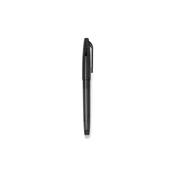 Bolígrafo borrable con el que disfrutar de una escritura fluida y dejar margen para el error. Permite escribir, borrar y reescribir sin dañar los documentos. De cartucho jumbo y en tinta azul. Fabricado en resistente ABS de acabado transparente y disponible en variada gama de colores.