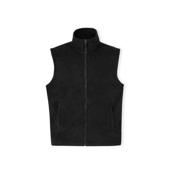 Chaleco en cálido y suave polar fleece de 280g/m2 con tratamiento anti-pilling, disponible en distintos colores. De cuello alto, con cremallera central y tirador al tono. Bolsillos laterales con cierre de cremallera y tirador de color a juego. Disponible en tallas XS, S, M, L, XL, XXL.