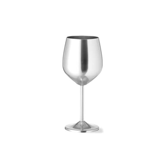 Copa de 540 ml de capacidad fabricada en aluminio y disponible en variada gama de colores metalizados. Presentada en atractiva caja individual de diseño kraft.