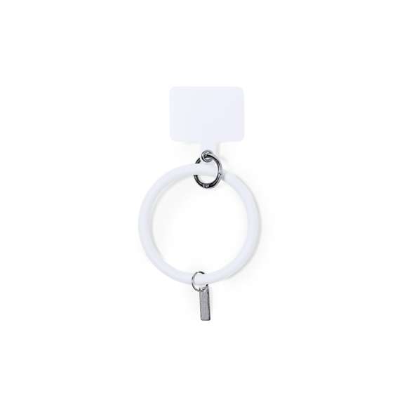 Original pulsera portamóvil en flexible silicona, adaptable para todo tipo de muñecas. Con accesorio de transporte para situar entre la funda y el smartphone. Con accesorio metálico especial para marcar en láser y amplia zona de marcaje en PP. Disponible en variada gama de colores.