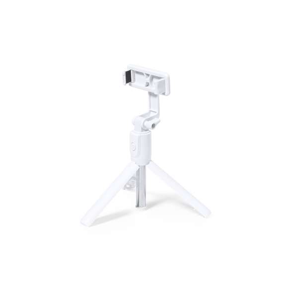 Trípode fotográfico para smartphones de acero inox. Innovador diseño extensible con hasta 5 posiciones para capturar imágenes desde cualquier ángulo. Incluye disparador remoto.Modelo plegable, de compacto tamaño y diseño ergonómico para fácil transporte y superficie antideslizante para sujetar fácilmente el selfie stick.Presentado en caja de diseño kraft. Disponible manual de instrucciones en español e inglés.