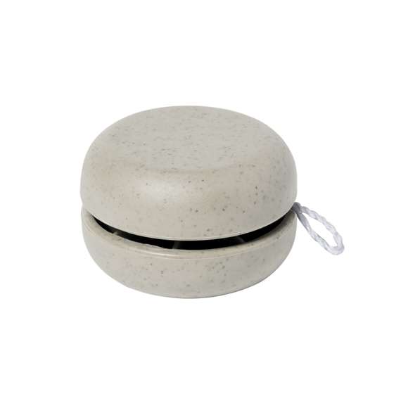Divertido yoyó fabricado en resistente caña de trigo, para retumblererar los juegos clásicos más divertidos. Disponible en varios y llamativos colores. Con hilo rizado de algodón en color blanco de 100 cm.La Caña de Trigo fomenta la utilización de materias primas naturales, reduciendo así las emisiones contaminantes.
