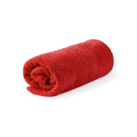 Toalla absorbente confeccionada en Algodón Orgánico de 350 g/m2. Con un tamaño de 70x140 cm, está disponible en una variada gama de colores. Con logotipo Algodón Orgánico en etiqueta. Presentada en bolsa individual reciclada.