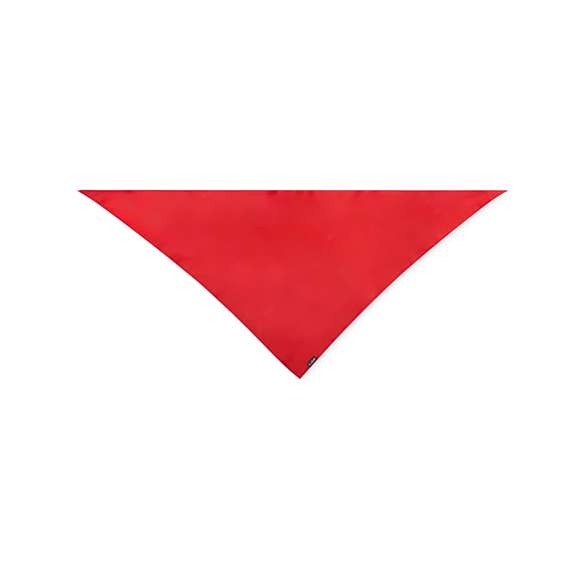 Pañoleta tamaño extra de diseño tirangular fabricada en 190T RPET. Con cuerpo en suave poliéster reciclado de vivos y variados colores. Etiqueta distintiva y pespuntes de refuerzo en los laterales. Color blanco especialmente diseñado para marcaje en sublimación.El material RPET se elabora a partir de plástico reciclado, para así fomentar la reutilización de residuos plásticos y ayudar a la sostenibilidad del planeta.