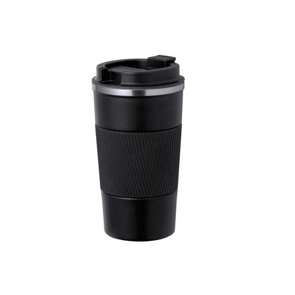 Vaso térmico fabricado en acero inox de doble pared y 400 ml de capacidad de color mate. Con dosificador en tapa y abrefácil, banda de silicona a juego y base antideslizante, libre de BPA. Es ideal para tener en tu escritorio, mesa o en cualquier superficie donde disfrutar tranquilamente de tu bebida favorita.