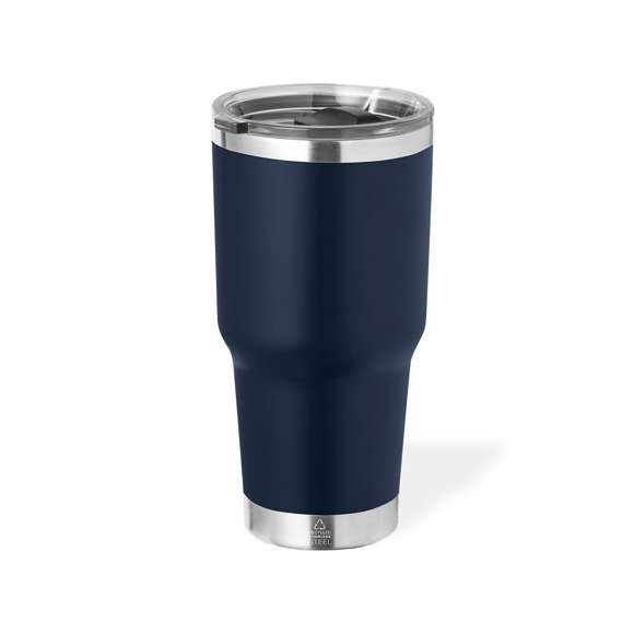 Vaso térmico fabricado en acero inox reciclado de doble pared y 600 ml de capacidad. Con dosificador en tapa y abrefácil, libre de BPA. Es ideal para tener en tu escritorio, mesa o en cualquier superficie donde disfrutar tranquilamente de tu bebida favorita. Con logotipo Acero Inox Reciclado. El acero es uno de los materiales más demandados y que puede encontrarse casi en todas partes, desde productos de uso diario a grandes construcciones. Con innumerables propiedades, entre las que cabe destacar la durabilidad y su alto grado de reutilización, convirtiéndolo en una alternativa muy valorada en soluciones de sostenibilidad. Debidamente tratado, permite obtener nuevos recursos de infinita utilización.
