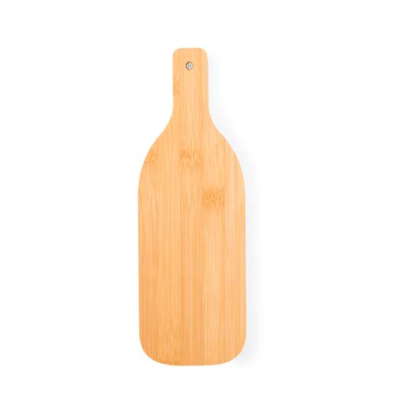 Set de vinos presentado en un diseño inspirado en botella de vino y tallado en bambú, con accesorios en acero inox. Incluye sacacorchos de 2 tiempos con cortacápsulas y abridor; tapón, dosificador y recogegotas. Presentado en estuche individual de bambú con interior troquelado.