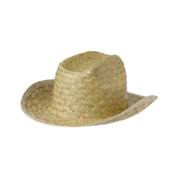Sombrero de paja. Fabricado con paja trenzada en color verde natural, su forma de confeccionarlo hace que sea transpirable. Cuenta con una cinta interior para que sea más confortable.