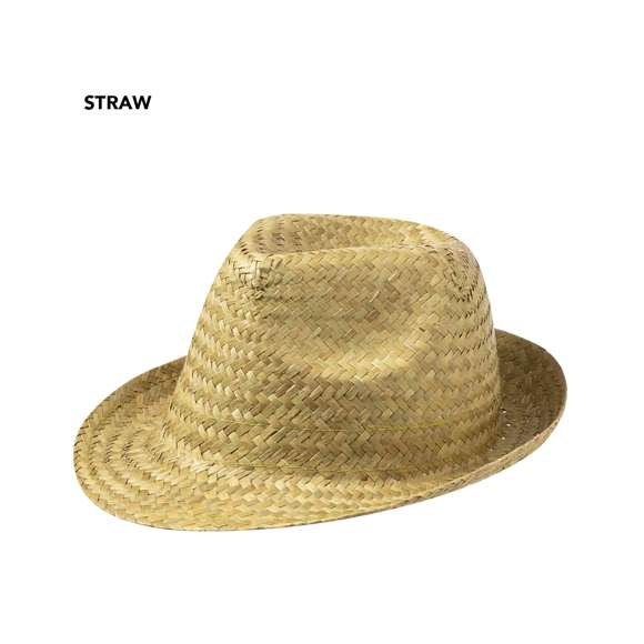 Sombrero de paja. Fabricado con paja trenzada en colores naturales, su forma de confeccionarlo hace que sea transpirable. Cuenta con una cinta interior para que sea más confortable. Disponible en color verde y natural.