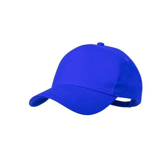 Gorra de 5 paneles en Algodón Orgánico de suave acabado. Con cierre ajustable de hebilla y orificios de ventilación bordados. Disponible en variada gama de colores, con logotipo en etiqueta.