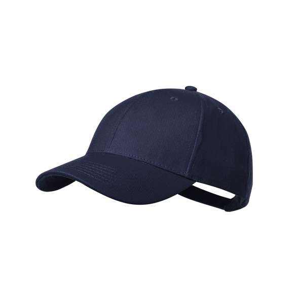 Gorra de 6 paneles en Algodón Orgánico de suave acabado. Con cierre ajustable de hebilla y orificios de ventilación bordados. Disponible en variada gama de colores, con logotipo en etiqueta.