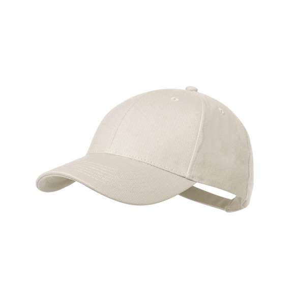 Gorra de 6 paneles en Algodón Orgánico de suave acabado. Con cierre ajustable de hebilla y orificios de ventilación bordados. Disponible en variada gama de colores, con logotipo en etiqueta.